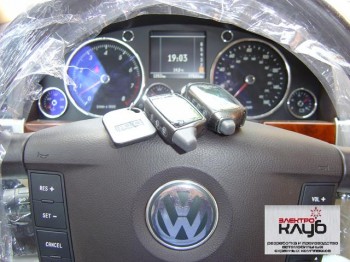 Авторская защита от угона VW TOUAREG V8