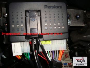 Установка иммобилайзера Pandect IS-590, автосигнализации Pandora DXL 3000 на Mitsubishi Pajero Sport 3.2D