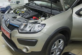 Установка сигнализации RENAULT SANDERO