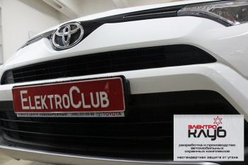 Toyota RAV4.Авторская нестандартная защита. Электроблок. Уровень Сейф.