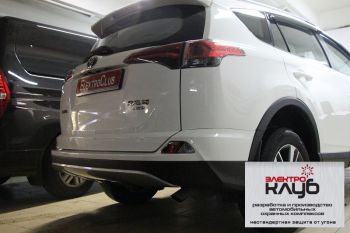Toyota RAV4.Авторская нестандартная защита. Электроблок. Уровень Сейф.