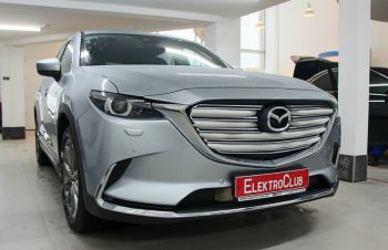 MAZDA CX9. Авторская нестандартная защита. Электроблок. Уровень 3.