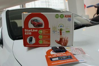 KIA RIO. Авторская нестандартная установка StarLine АS96.