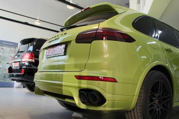 POSCHE CAYENNE GTS.Авторская нестандартная защита. Электроблок. Уровень 4.