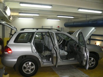 Авторская защита от угона HYUNDAI SANTA FE