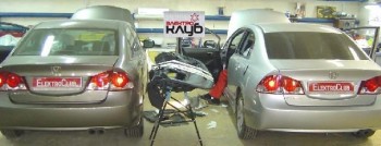 HONDA CIVIC 4D SILVER