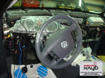 Авторская защита от угона VW TOUAREG TD