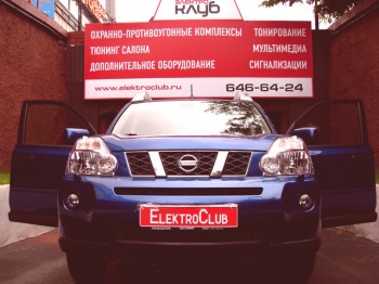 Авторская защита от угона NISSAN X-TRAIL