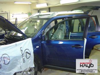 Авторская защита от угона NISSAN X-TRAIL