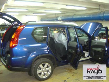 Авторская защита от угона NISSAN X-TRAIL