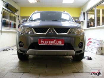 MITSUBISHI OUTLANDER XL. Тонирование стекол.