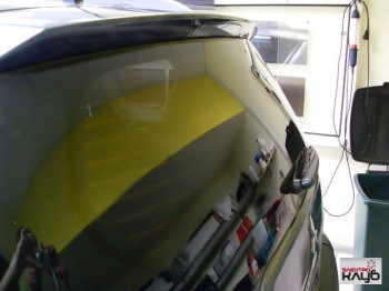 MITSUBISHI OUTLANDER XL. Тонирование стекол.