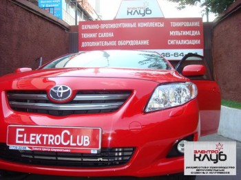 Авторская защита от угона TOYOTA COROLLA