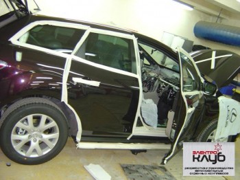 MAZDA CX7. Авторская защита от угона. Полная шумоизоляция Мазда CX-7