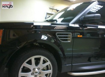 RANGE ROVER SPORT. Тонирование стекол.