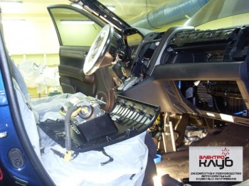 HONDA CRV 2.4 NEW. Авторская защита от угона. Противоугонный комплекс Электроблок на Хонда С-RV