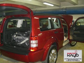 DODGE NITRO. Авторская защита от угона. Противоугонный комплекс на ДОДЖ НИТРО.