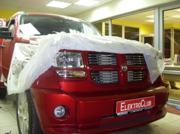DODGE NITRO. Авторская защита от угона. Противоугонный комплекс на ДОДЖ НИТРО.