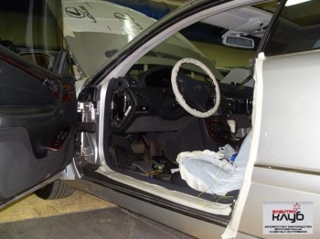 MERCEDES-BENZ CL 500. Авторская защита от угона.