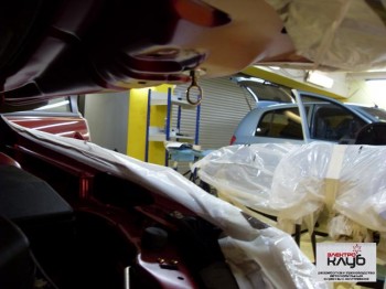 MITSUBISHI LANSER X. Авторская защита от угона. Противоугонный комплекс на Мицубиси Лансер.