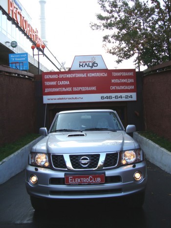 Авторская защита от угона NISSAN PATROL