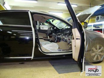 LEXUS GS300. Авторская нестандартная защита от угона. Противоугонный комплекс.