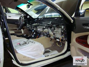 LEXUS GS300. Авторская нестандартная защита от угона. Противоугонный комплекс.