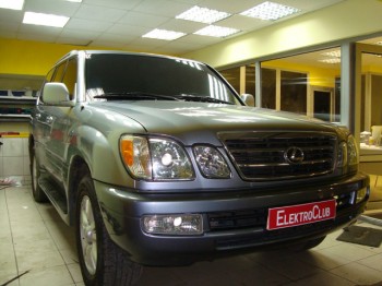 LEXUS LX 470. Авторская защита от угона.