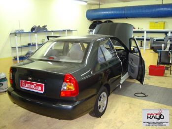 Авторская защита от угона HYUNDAI ACCENT