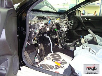 HONDA ACCORD NEW. Авторская защита от угона. Противоугонный комплекс Электроблок.