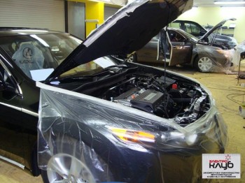 HONDA ACCORD NEW. Авторская защита от угона. Противоугонный комплекс Электроблок.