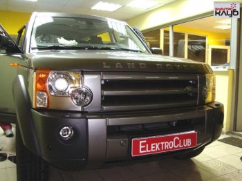 LAND ROVER DISCOVERY 3. Тонировка. Тонирование стекол.