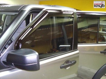 LAND ROVER DISCOVERY 3. Тонировка. Тонирование стекол.