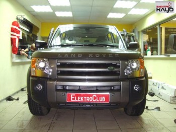 LAND ROVER DISCOVERY 3. Тонировка. Тонирование стекол.