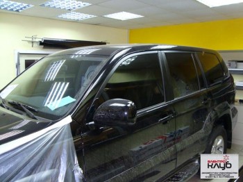 TOYOTA LAND CRUISER PRADO. Авторская защита от угона. Электроблок Уровень4