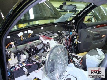 TOYOTA LAND CRUISER PRADO. Авторская защита от угона. Электроблок Уровень4