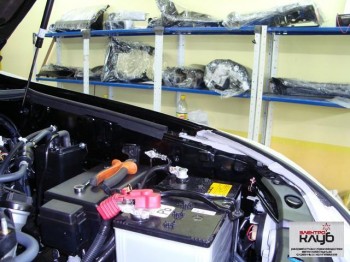 TOYOTA LAND CRUISER PRADO. Авторская защита от угона. Электроблок Уровень4