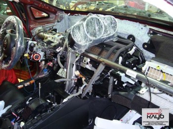 MAZDA CX7. Авторская защита от угона. Противоугонный комплекс Электроблок. Мазда CX7