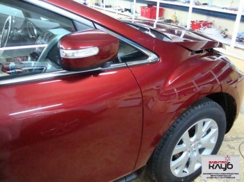 MAZDA(Мазда) CX7. Эксклюзивная шумоизоляция. Шумовиброизоляция. Антицарапийная полировка.