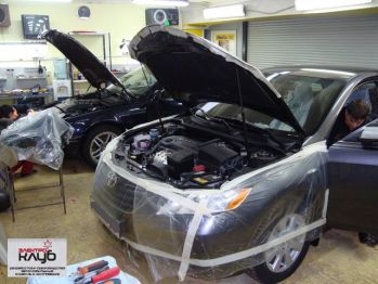 Авторская защита от угона TOYOTA CAMRY