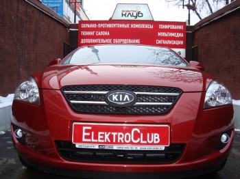 KIA CEED. Авторская защита от угона. Электроблок Уровень1