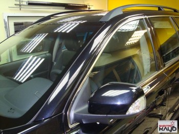 VOLVO XC90. Тонировка. Бронирование, укрепление стекол.