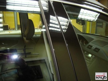 VOLVO XC90. Тонировка. Бронирование, укрепление стекол.