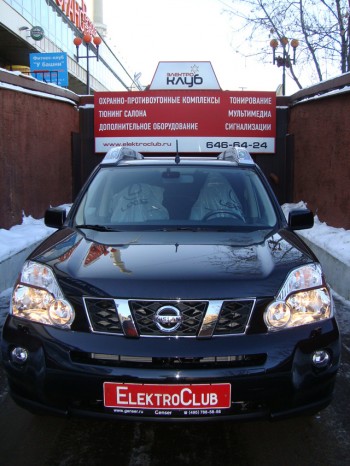 Авторская защита от угона NISSAN X-TRAIL