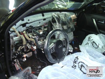 INFINITI FX 35. Авторская защита от угона.