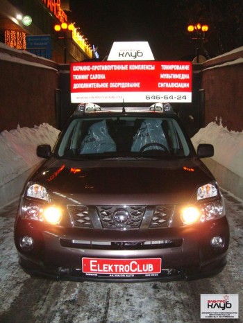 Авторская защита от угона NISSAN X-TRAIL