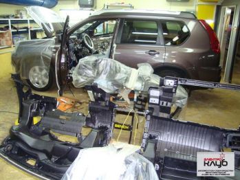 Авторская защита от угона NISSAN X-TRAIL