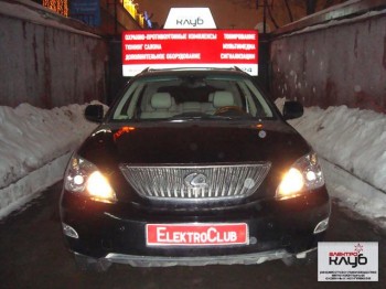 LEXUS RX 350. Авторская защита от угона.