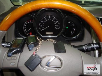 LEXUS RX 350. Авторская защита от угона.