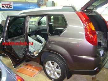 Эксклюзивная шумоизоляция NISSAN X-TRAIL